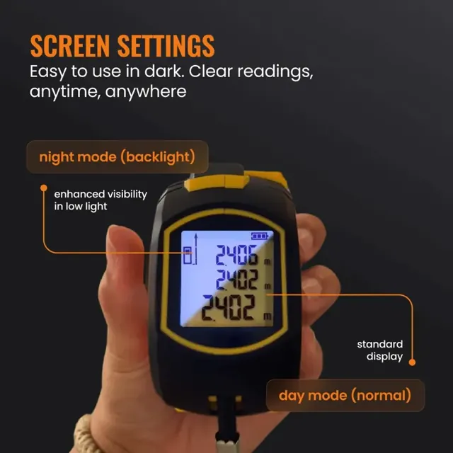 THE ALMIGHTY RULER — The Almighty Ruler 3-in-1 laser tape measure, view 5